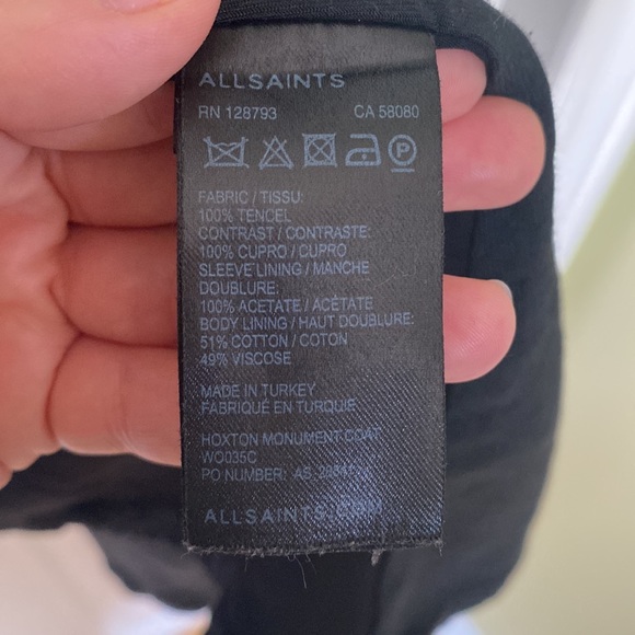 All Saints waterfall coat ✨HOST PICK✨ - Picture 3 of 7